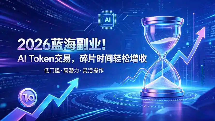 AI Token算力赛道！普通人可入局的数字副业-小创项目网