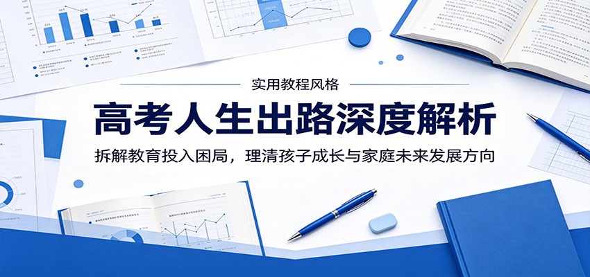 高考人生出路深度解析：拆解教育投入困局，理清孩子成长与家庭未来发展方向-寒山客