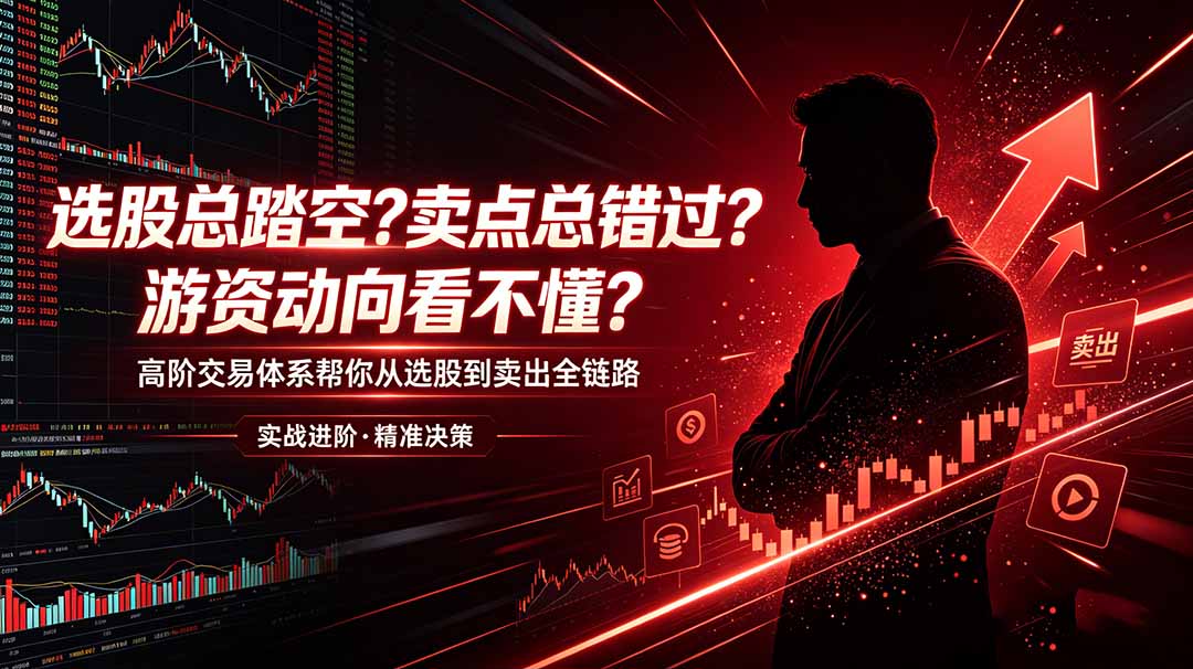 选股总踏空?卖点总错过?游资动向看不懂?高阶交易体系帮你从选股到卖出全链路(更新6月插图 选股总踏空?卖点总错过?游资动向看不懂?高阶交易体系帮你从选股到卖出全链路(更新6月插图