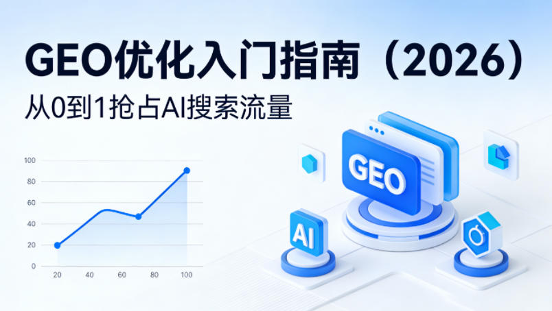 【最新】GEO优化入门指南(2026)，从0到1抢占AI搜索流量-小创项目网