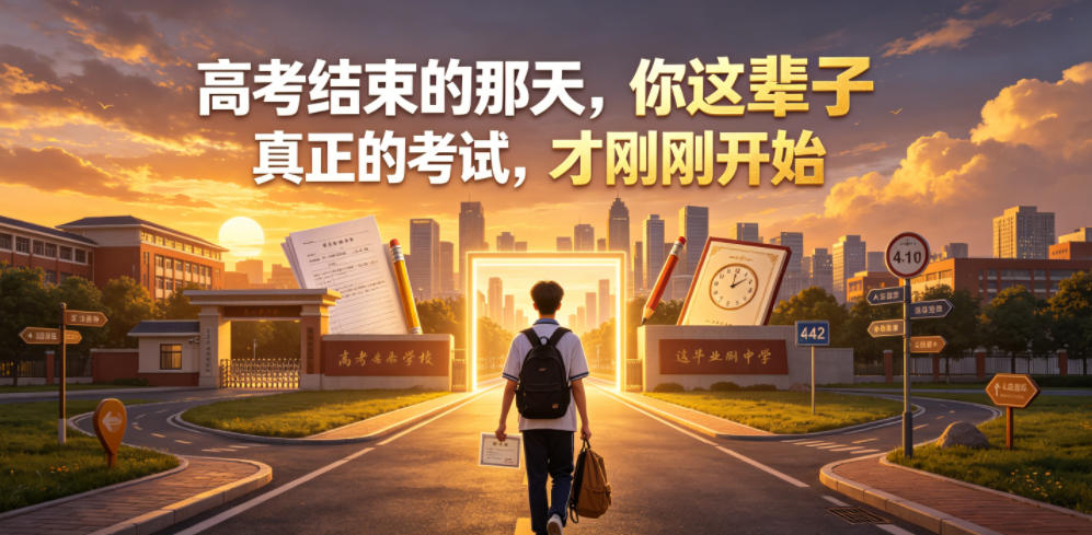 付费文章：高考结束的那天，你这辈子真正的考试，才刚刚开始-寒山客
