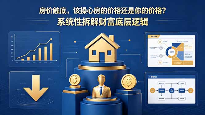 付费文章：房价触底，该操心房的价格还是你的价格？系统性拆解财富底层逻辑-小创项目网