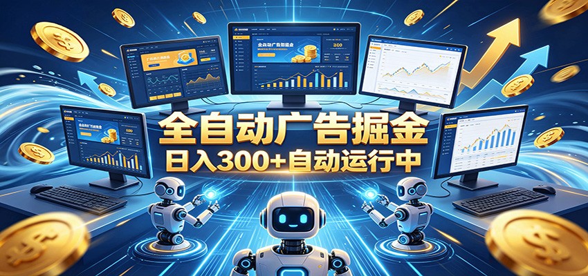 自动广告G机，日入300+，正规平台，广告浏览获益，时间自由，适合各类人群日常增收-寒山客