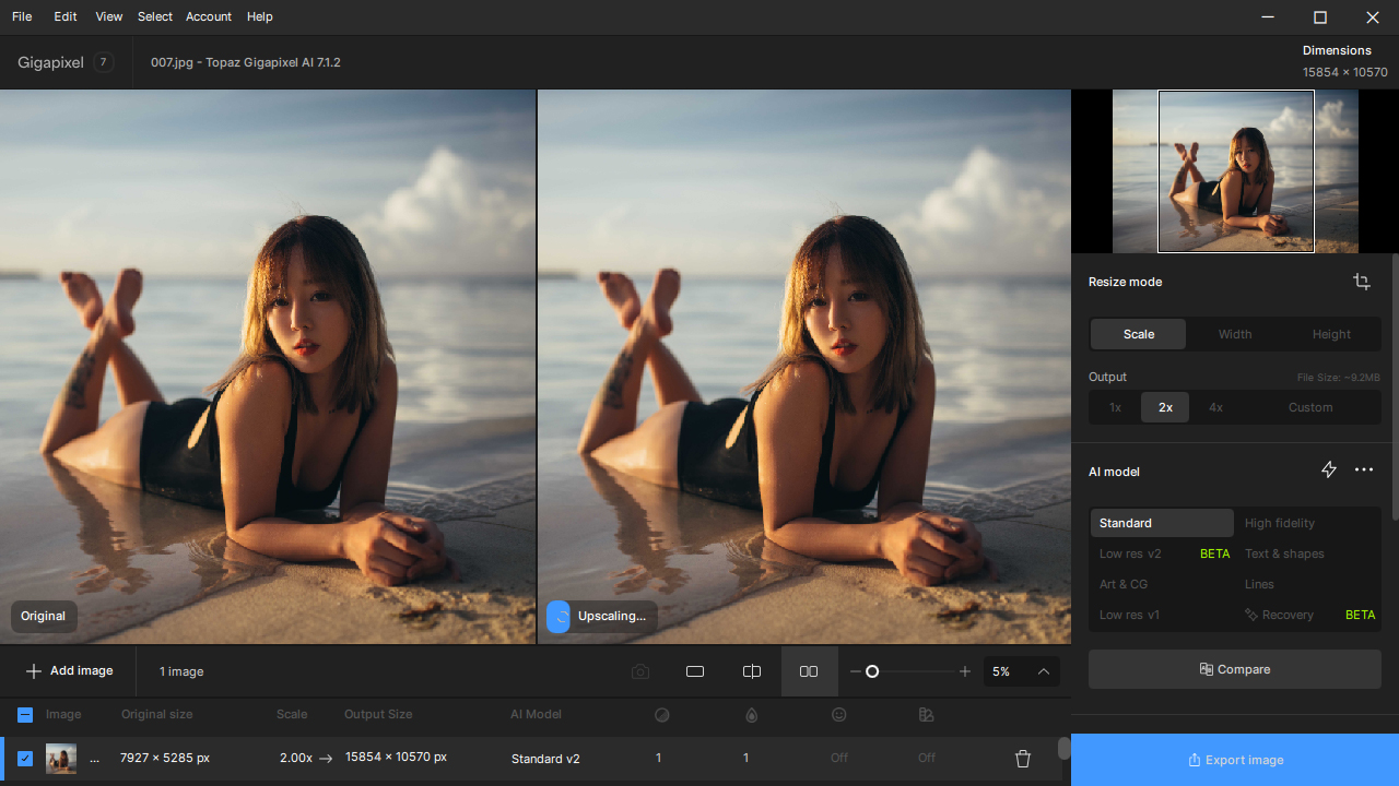 Ai图像放大Topaz Gigapixel v1.1.3高级版-小创项目网