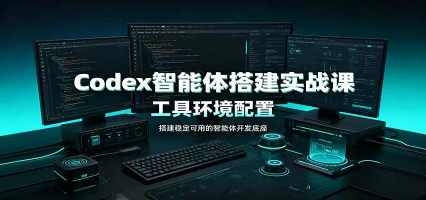 Codex智能体搭建实战课：工具环境配置，自定义技能开发，多业务自动化教学-小创项目网