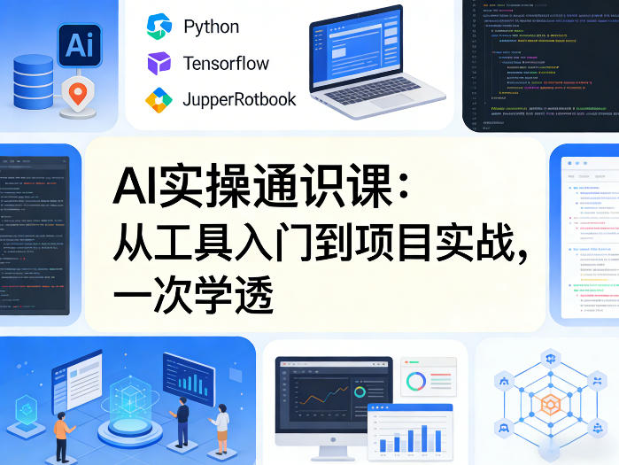 AI实操通识课，从工具入门到项目实战，一次学透-小创项目网