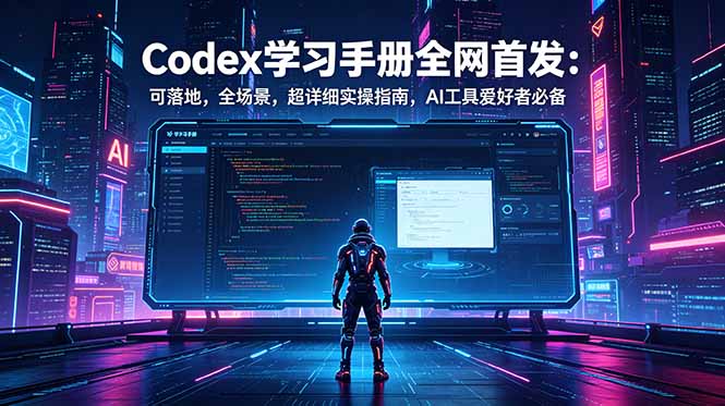 Codex学习手册全网首发：可落地，全场景，超详细实操指南，AI工具爱好者必备-小创项目网