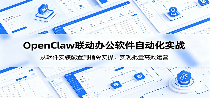 OpenClaw自动化实操课：从软件安装配置到指令实操，实现批量高效运营-小创项目网