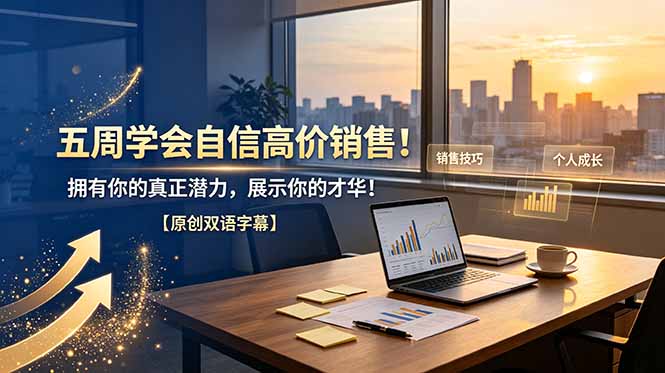 五周学会自信高价销售！拥有你的真正潜力，展示你的才华！【原创双语字幕】-寒山客