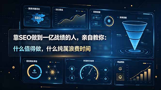 靠SEO做到一亿战绩的人，亲自教你：什么值得做，什么纯属浪费时间【原创双语字幕】-寒山客