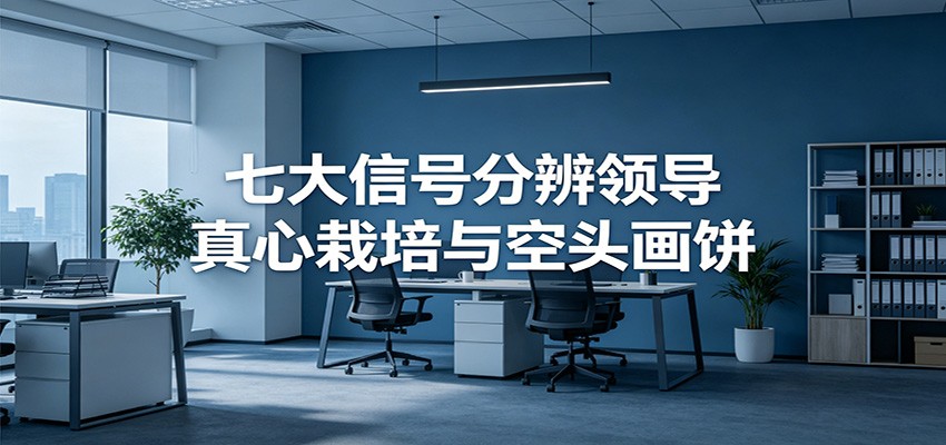 付费文章《七大信号分辨领导真心栽培与空头画饼》读懂管理背后人性逻辑-寒山客