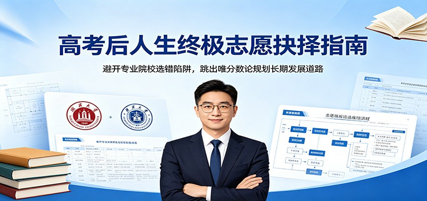 高考后人生终极志愿抉择指南:避开专业院校选错陷阱,跳出唯分数论规划长期发展道路-寒山客