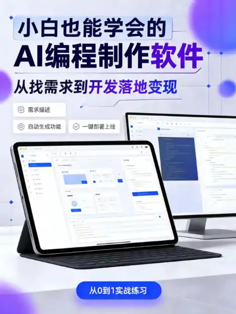 手把手教会你ai编程制作软件到变现全路径，零基础小白轻松上手，从找需求到开发落地变现【揭秘】-寒山客