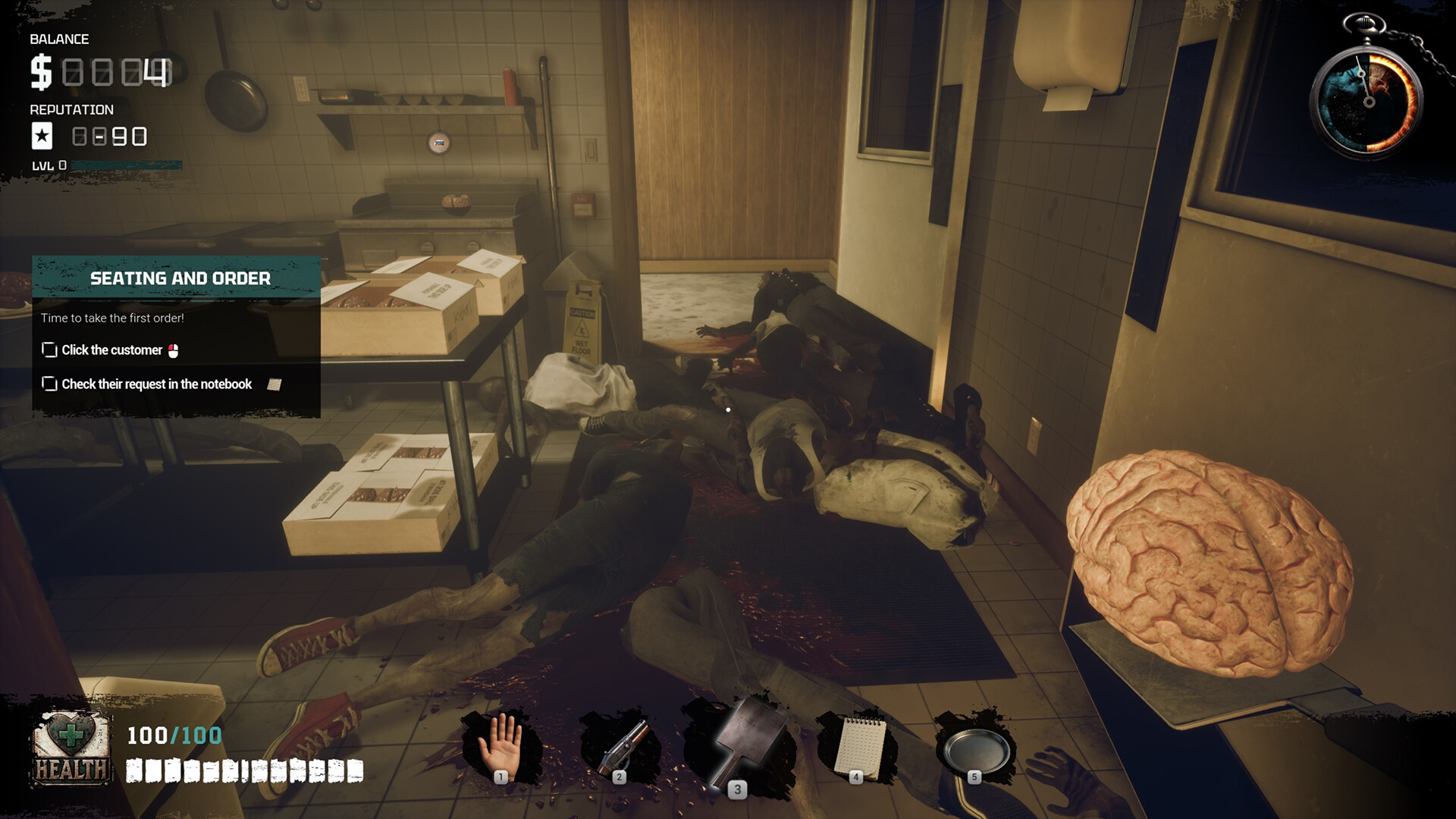 《僵尸餐馆模拟器》中文版-小创项目网