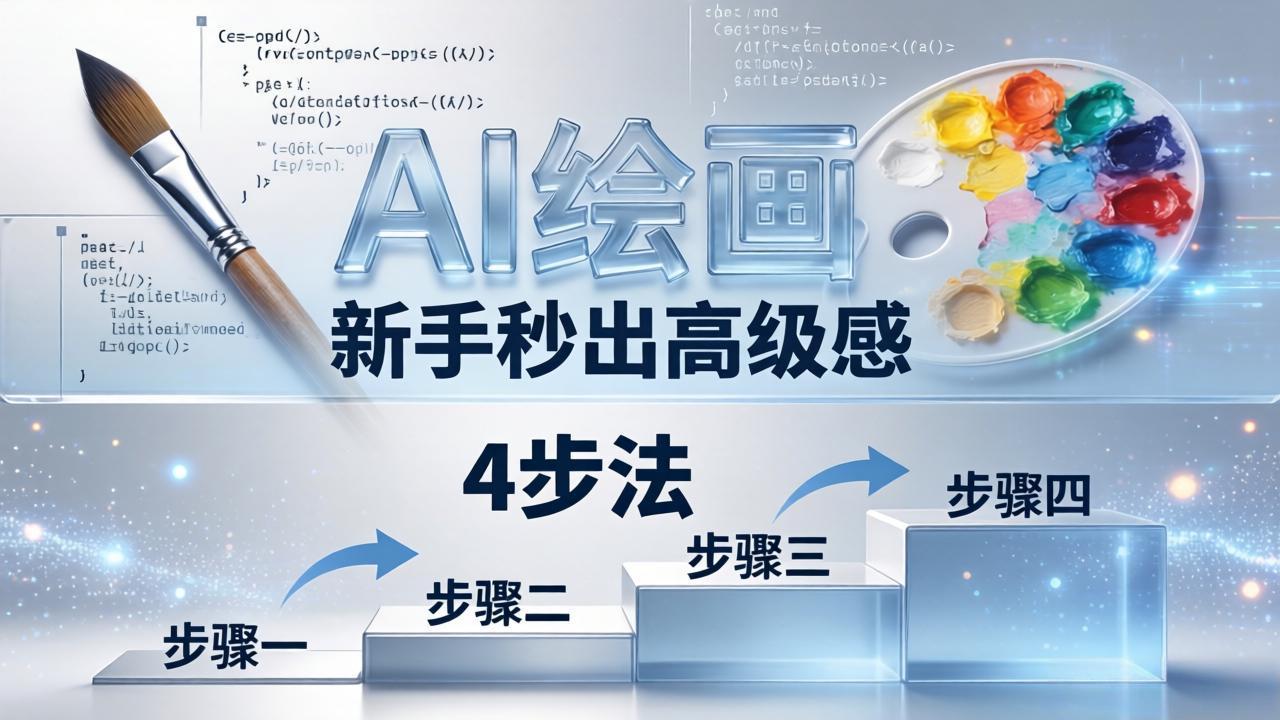 AI绘画入门别再硬磕了！即梦4步法：万能提示词公式+BRTR框架，新手秒出高级感-小创项目网
