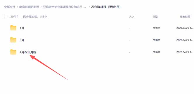 亚马逊 FBA 系统课程(更新26年4月-小创项目网