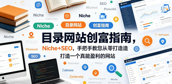 目录网站创富指南，Niche+SEO，手把手教您从零打造打造一个真能盈利的网站【原创双语字幕】-小创项目网