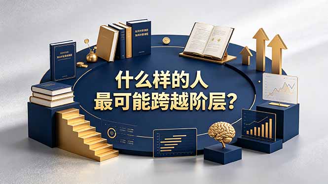 付费文章：什么样的人最可能跨越阶层？具备这五种特质，普通人也能顺利跨越阶层-寒山客