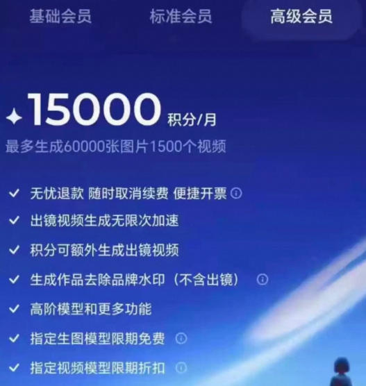 撸即梦积分技术，499充值得15000积分技术，效果自测，不保证百分百-小创项目网