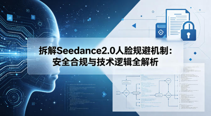 拆解Seedance2.0人脸规避机制：安全合规与技术逻辑全解析-小创项目网