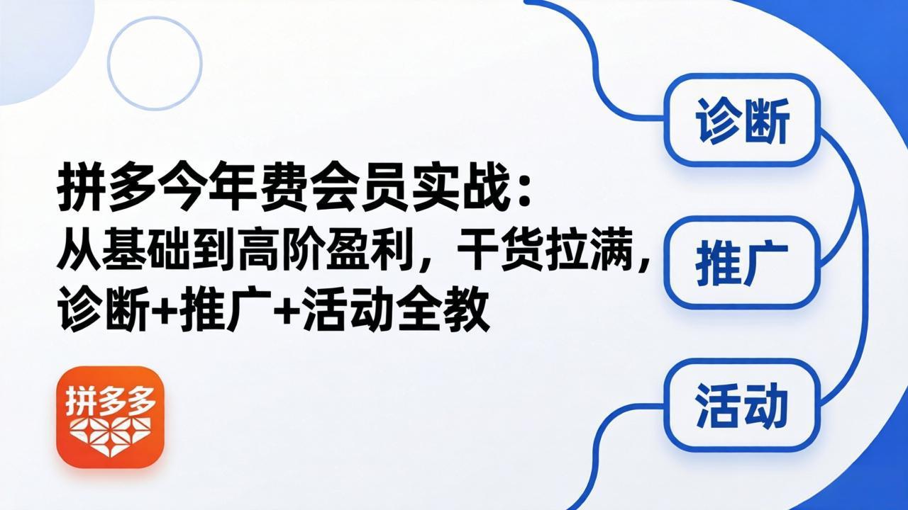 拼多多年费会员实战(更新26年4月28-小创项目网