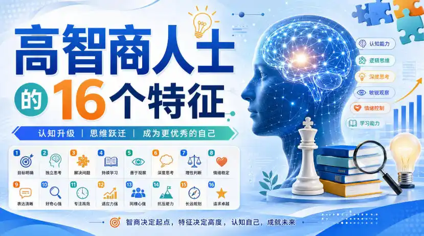 付费文章：高智商人士的16个特征-小创项目网