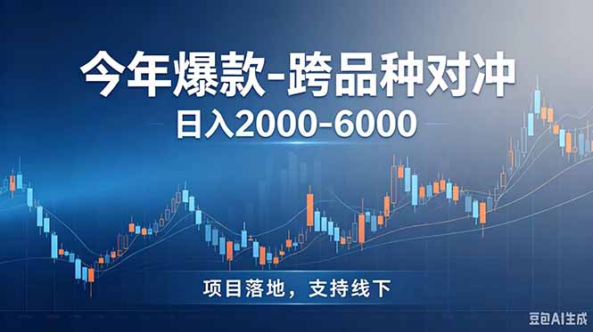 跨品种最新对冲震撼首发！日收益2000-6000+，项目绿色长久，安全稳健，合规靠谱，可批量放大-寒山客