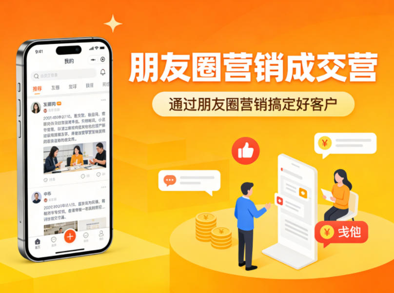 朋友圈营销成交营，通过朋友圈营销来搞定好客户-小创项目网