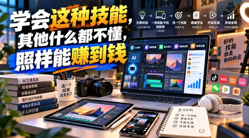 某公众号付费文章：学会这种技能，其他什么都不懂，照样能賺到钱-小创项目网