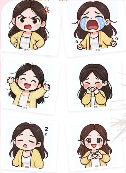 一张照片秒变多种表情包，三步就能拥有专属表情包库，零门槛玩转社交新玩法【文档】-小创项目网