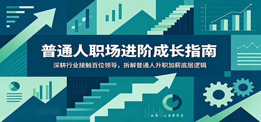 普通人职场进阶成长指南：深耕行业接触百位领导，拆解普通人升职加薪底层逻辑-寒山客