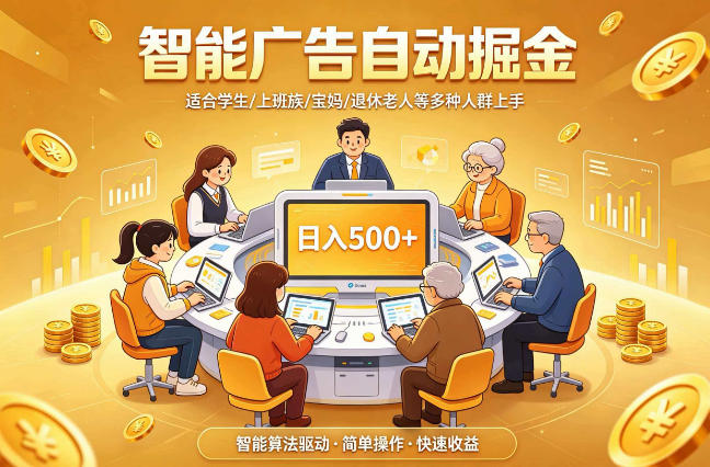 2026年最好做的项目：自动掘金项目，小白轻易上手，单日轻松收入500+【揭秘】-寒山客