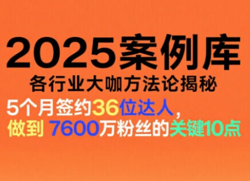 波波来了案例库，收录各行业大咖的方法论，各行业大咖方法论揭秘(更新2026年3月)-小创项目网