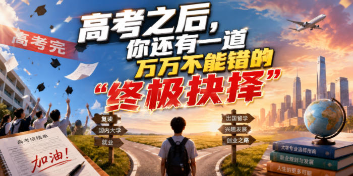 付费文章：高考之后，你还有一道万万不能错的“终极抉择”-寒山客