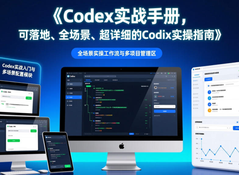 Codex实战手册，可落地、全场景、超详细的Codex实操指南-小创项目网