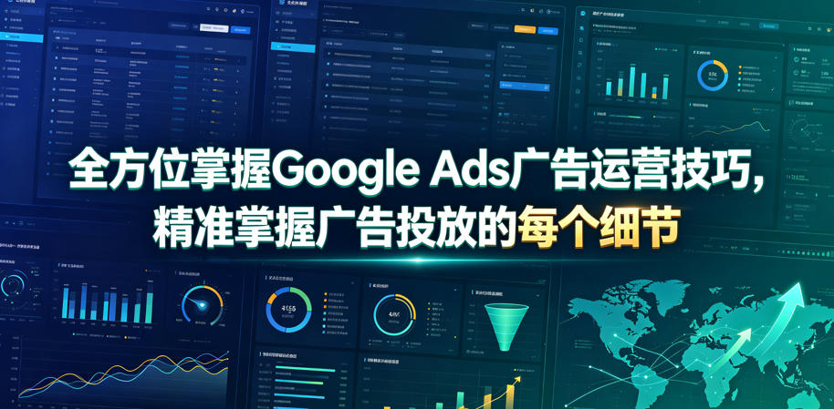 全方位掌握Google Ads广告运营技巧，精准掌握广告投放的每个细节【原创双语字幕】-寒山客