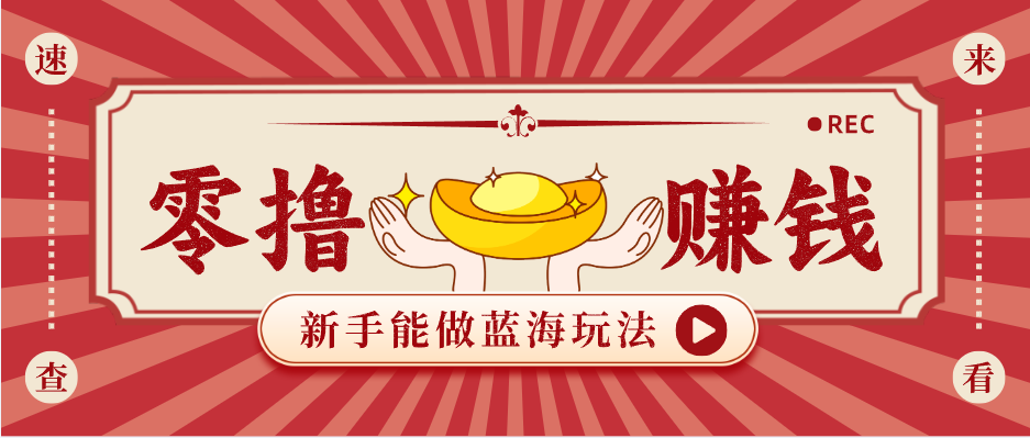 新手也能变现的蓝海玩法,一个人人能做的项目,需求量极大日入300+!-小创项目网