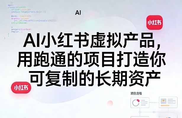 AI小红书虚拟产品，用跑通的项目打造你可复制的长期资产(更新)-寒山客